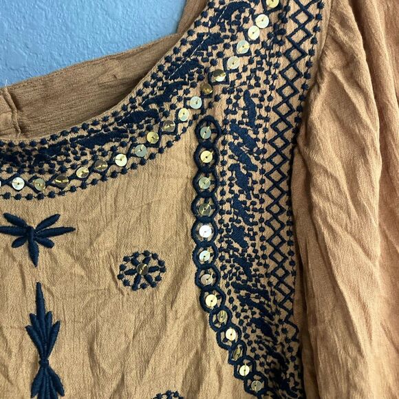 Amanda’s Collection Rayon Boho embroidered Western Coastal Cowgirl XXL NEW 730 - Picture 6 of 14